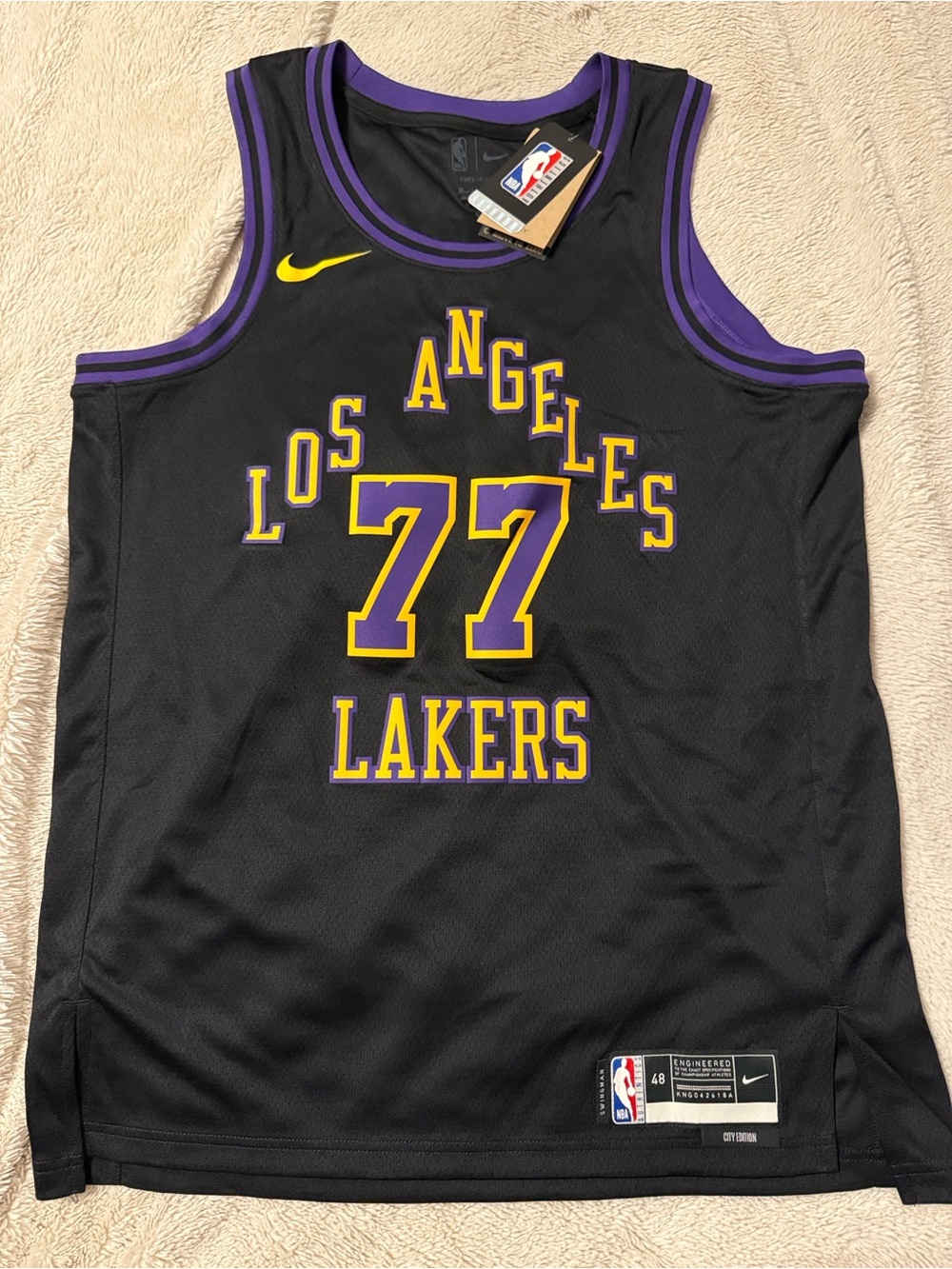 Luka Doncic Los Angeles Lakers City Edition